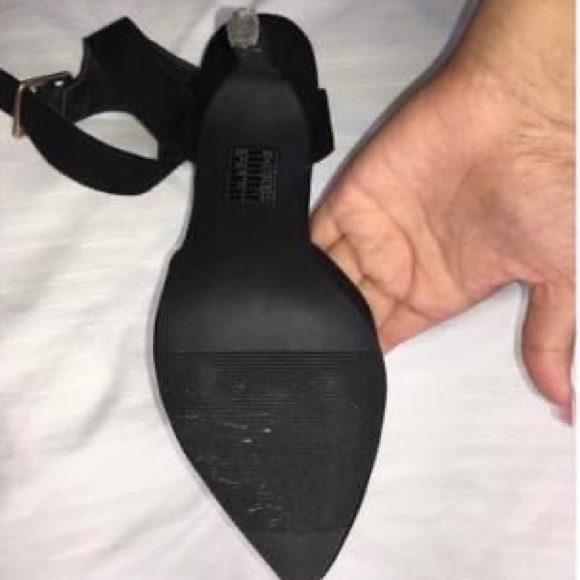 Forever 21 Black Heels - Picture 2 of 3